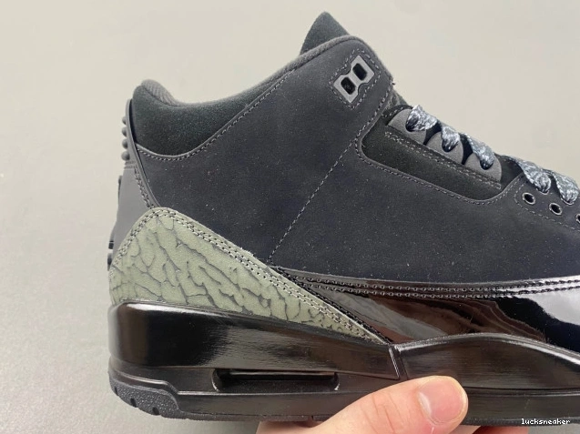 Rep LUCY 3 Black Retro CK9246-168 Cat Air Jordan 0714